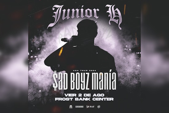 Junior H Sets San Antonio Ablaze with Upcoming Stop on $ad Boyz Mania U.S. Tour This August