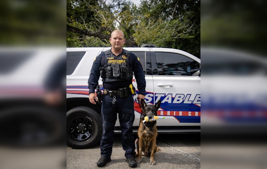 K9 Hero Mitch Takes a Bite Out of Crime, Capturing Suspected Car Thief After Dramatic 49-Mile Chase in Harris County