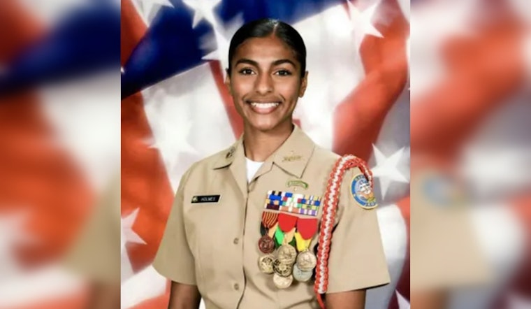 Kennesaw Teen Alexis Holmes Selected for Elite U.S. Navy Summer Flight Academy Program