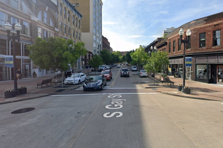 Knoxville's Gay Street Transforms into Pedestrian Paradise for First Friday Art Block Party