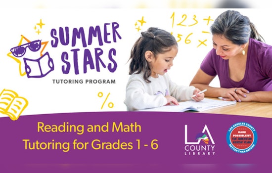 LA County Library Unveils Free 'Summer Stars' Tutoring Program to Boost Student Reading and Math Skills