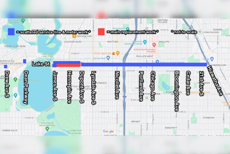 Lake Street Commuters Brace for Disruptions Due to Gas Main Works Starting May 24