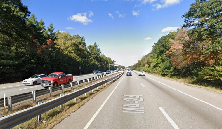 Lane Closure and Delays Persist on Route 24 in Randolph After Tractor Trailer Fire