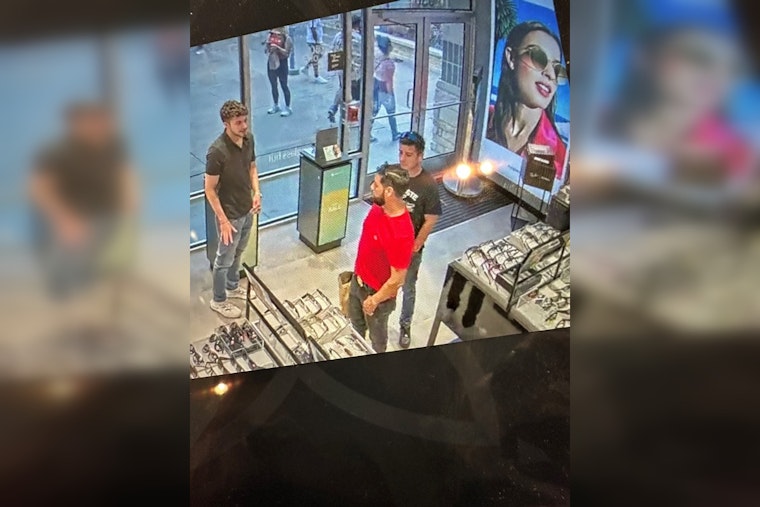 Law Enforcement Seeks Public's Help to ID Suspects in Sunglass Theft in Hempstead Road Shop