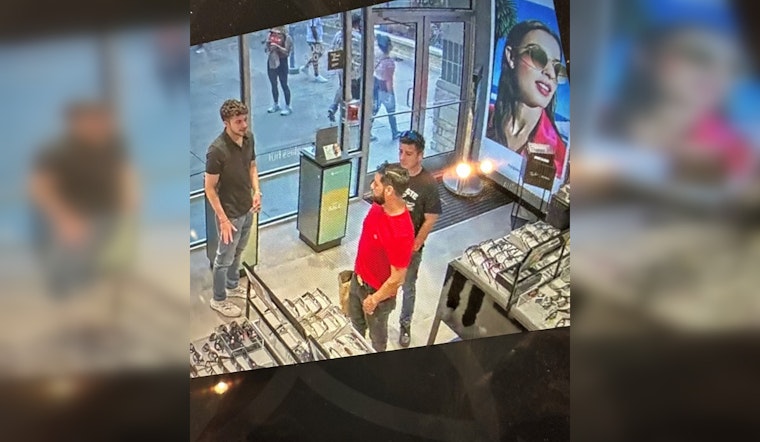 Law Enforcement Seeks Public's Help to ID Suspects in Sunglass Theft in Hempstead Road Shop