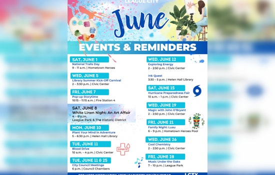 League City Enhances Civic Engagement with Monthly Digital Event Reminder on Facebook