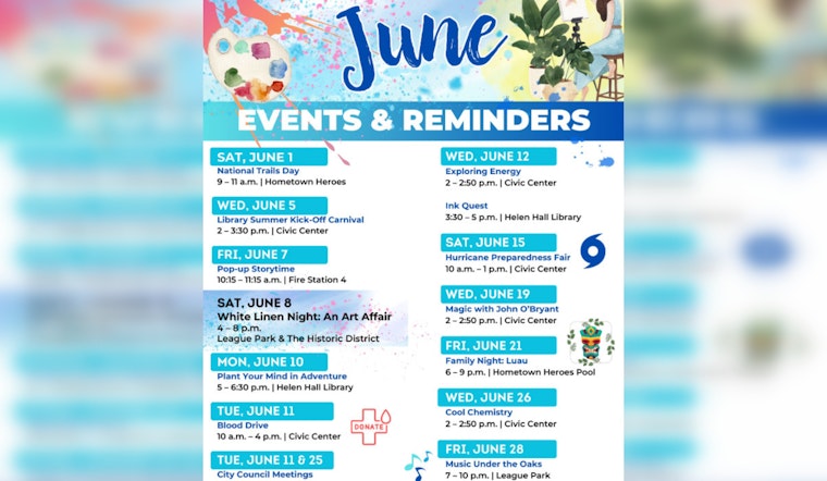 League City Enhances Civic Engagement with Monthly Digital Event Reminder on Facebook