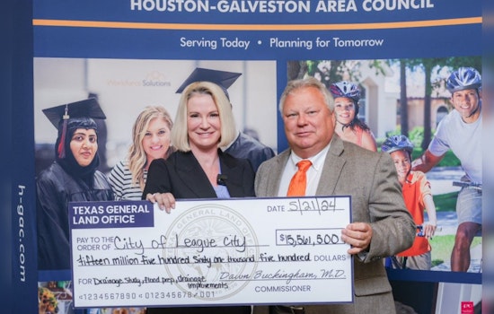 League City Receives $15.5M from Texas GLO for Flood Improvement Projects
