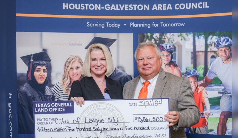 League City Receives $15.5M from Texas GLO for Flood Improvement Projects