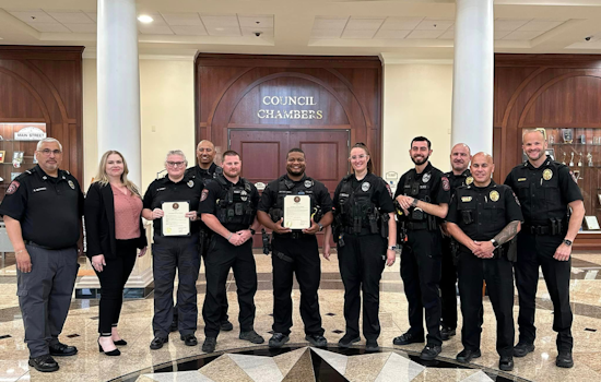 Lewisville Mayor Honors Police and Correctional Officers During National Observance Weeks at City Council Meeting