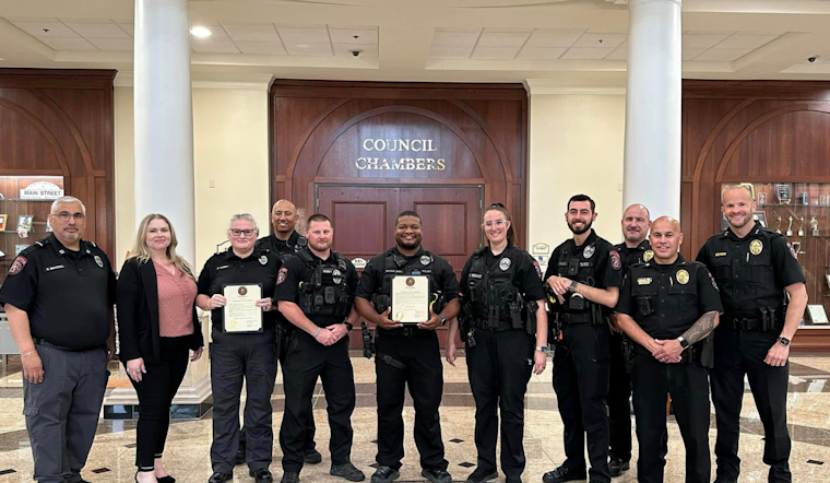 Lewisville Mayor Honors Police and Correctional Officers During National Observance Weeks at City Council Meeting