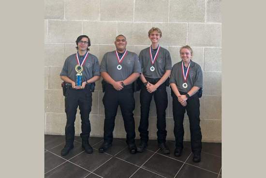 Lewisville Police Cadets Shine with Second-Place Finish at Davis Memorial Explorer Competition