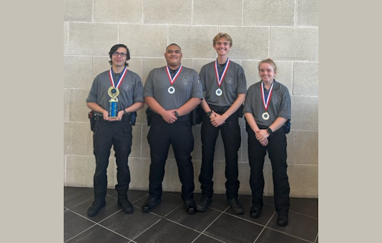 Lewisville Police Cadets Shine with Second-Place Finish at Davis Memorial Explorer Competition