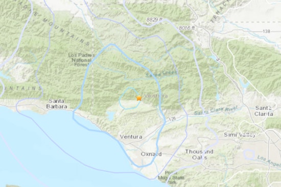 Light Tremors Felt Across Southern California as 3.8 Magnitude Earthquake Strikes Near Ojai