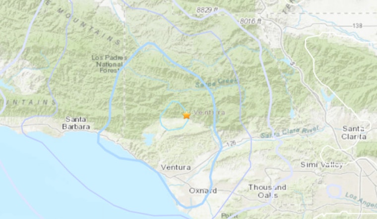 Light Tremors Felt Across Southern California as 3.8 Magnitude Earthquake Strikes Near Ojai