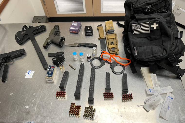 Livermore Police Find Arsenal in Car After Speeding Stop, Stockton Man Faces Additional Weapons Charges