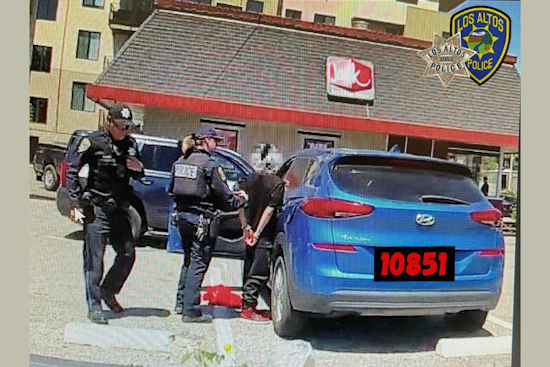 Los Altos Police Use High-Tech License Plate Reader to Arrest Juvenile Car Thieves