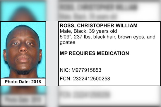 Los Angeles County Sheriff's Department Seeks Public's Help in Locating Missing Man Christopher Ross