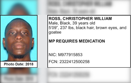 Los Angeles County Sheriff's Department Seeks Public's Help in Locating Missing Man Christopher Ross