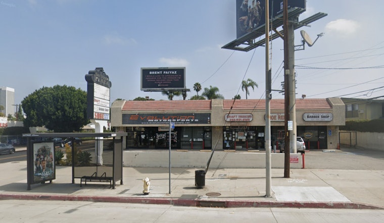 Los Angeles Firefighters Subdue Mid-Wilshire Strip Mall Blaze After Roof Collapse