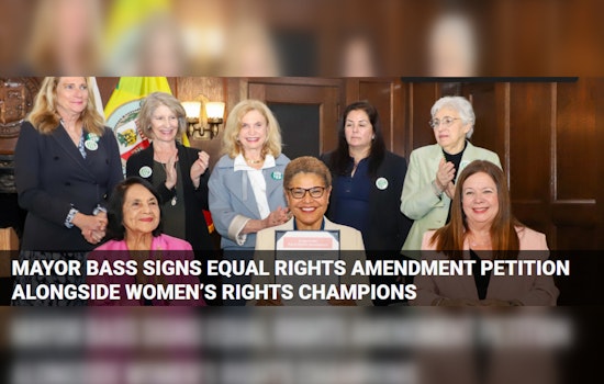 Los Angeles Mayor Karen Bass Joins Forces With Advocates to Champion the Equal Rights Amendment