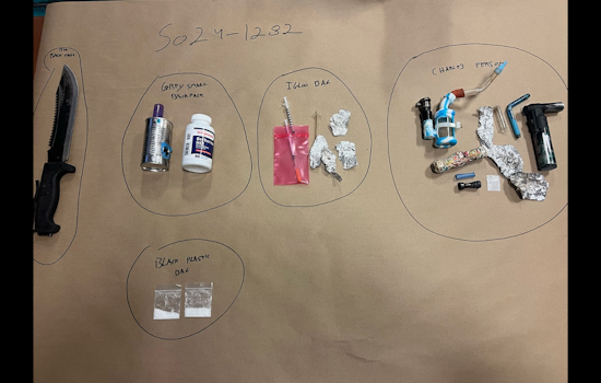 Man Arrested in Marin County with Narcotics and Concealed Knife, Faces Multiple Charges