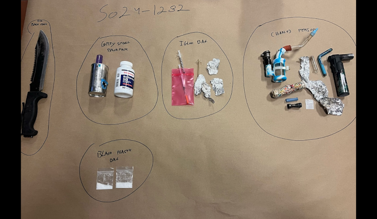 Man Arrested in Marin County with Narcotics and Concealed Knife, Faces Multiple Charges