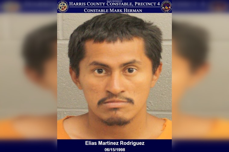 Man Banned from Houston Business Arrested for Spitting on Officer, Charged with Harassment