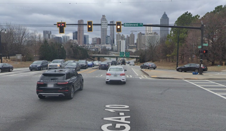 Man Killed in Early Morning Car Crash Near Boulevard NE in Atlanta