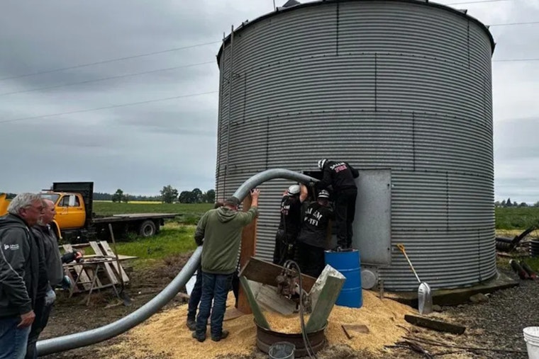 Man Rescued After Being Trapped in Grain Silo Near Salem, Oregon