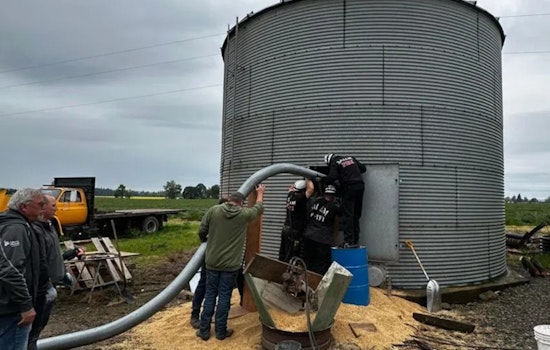 Man Rescued After Being Trapped in Grain Silo Near Salem, Oregon