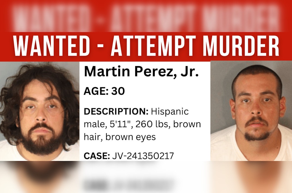 Manhunt Underway in Jurupa Valley After Fugitive Martin Perez, Jr. Evades Sheriff's Deputy and Opens Fire