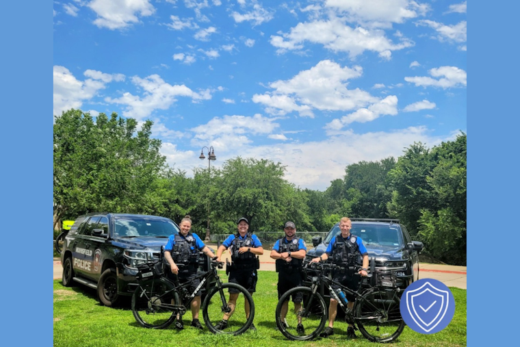 Mansfield Police Department Rolls Out Bike Patrols for Summer Safety and Community Engagement