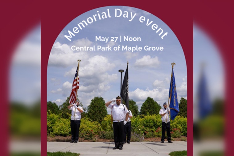 Maple Grove to Honor Fallen Heroes with Memorial Day Observance at Central Park