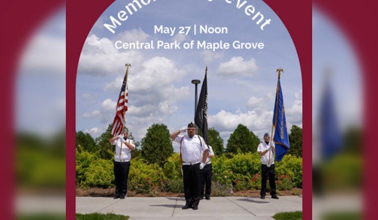 Maple Grove to Honor Fallen Heroes with Memorial Day Observance at Central Park