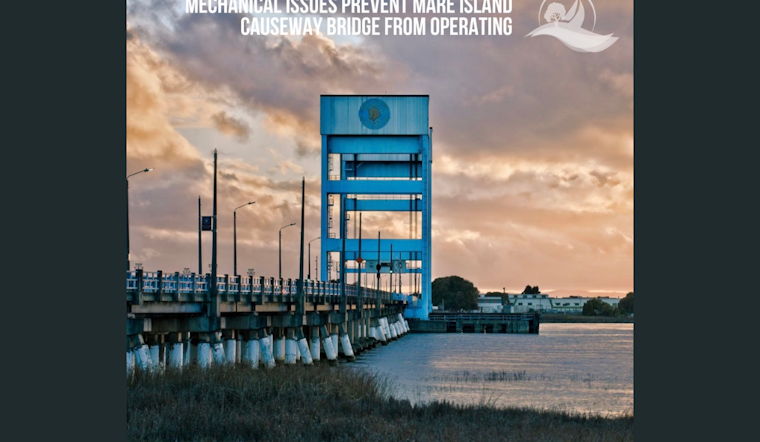 Mare Island Causeway Remains Shut to Boats Amid Mechanical Issues, Alternate Transport Offered for BottleRock Festival