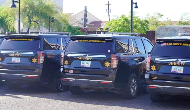 Maricopa County Sheriff's Vehicles to Honor Fallen Officers and