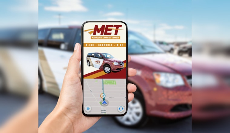 Maricopa Launches MET Ride App for Easy Transit Booking and Optimization