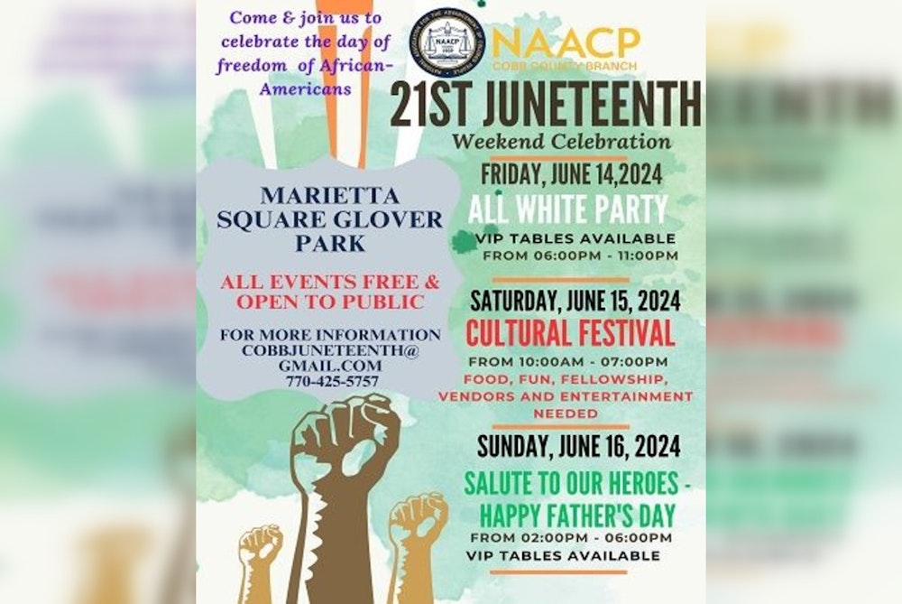 Marietta Square to Honor Freedom's Echo with 20th Annual Juneteenth Celebration