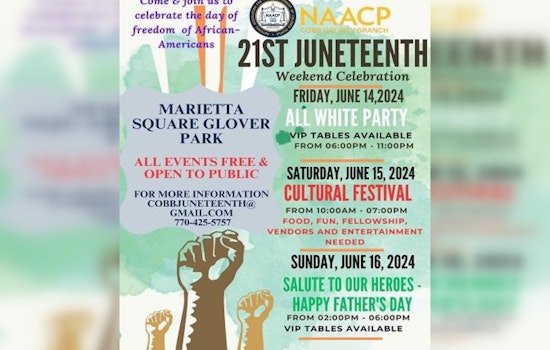 Marietta Square to Honor Freedom's Echo with 20th Annual Juneteenth Celebration