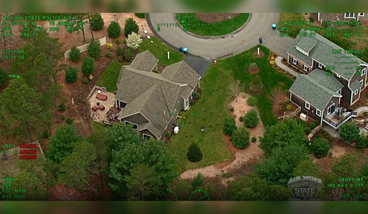 Massachusetts State Police Air Wing Assists in Arrest of Domestic Assault Suspect in Plymouth