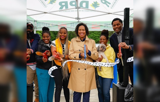 Mayor Bowser Unveils First Dog Park East of the River in Washington DC's Ward 7