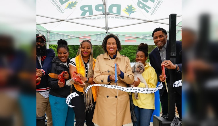 Mayor Bowser Unveils First Dog Park East of the River in Washington DC's Ward 7