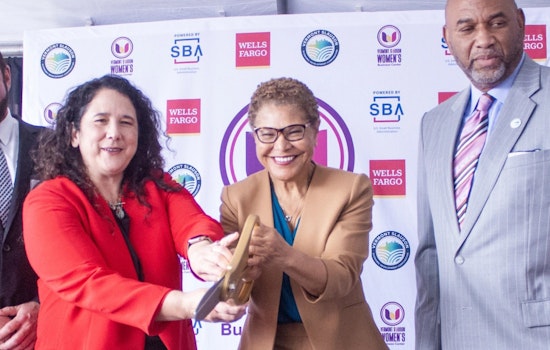 Mayor Karen Bass Launches First Women's Business Center in South LA, Teams Up With US Small Business Administrator Isabel Guzman