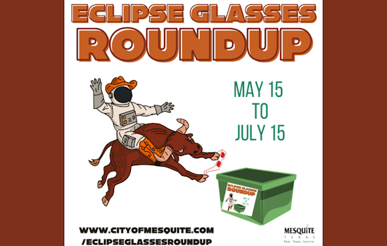 Mesquite Launches Solar Eclipse Glasses Recycling Campaign Ahead of Future Cosmic Shows