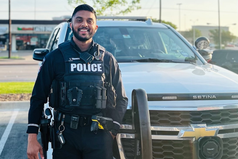 Mesquite Police Department Celebrates Officer Lance Thomas During Asian American Pacific Islander Heritage Month
