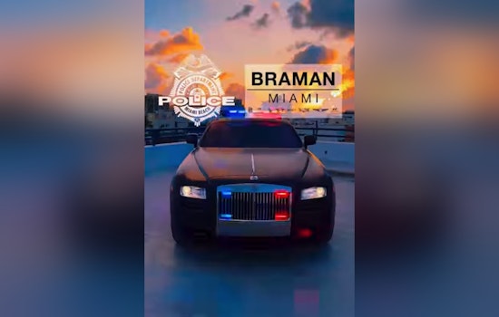 Miami Beach PD Cruises with Rolls-Royce Patrol, Boosting Recruitment with Braman Motors Footing the Bill