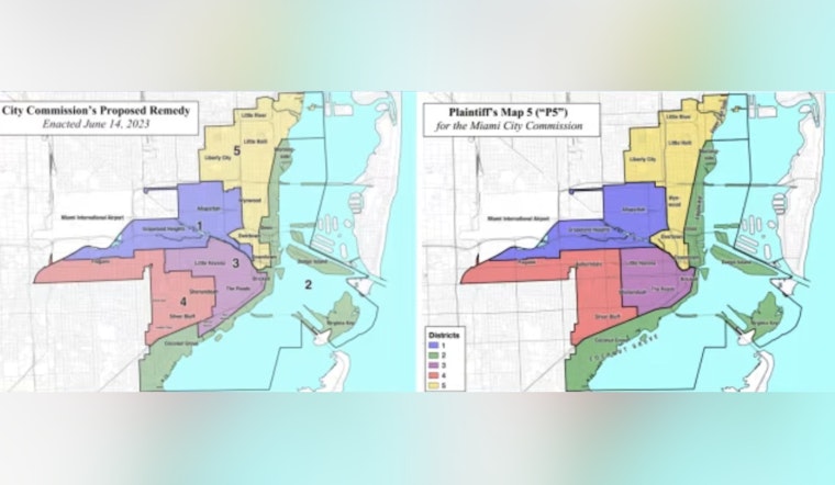 Miami Commissioners Approve New Voting Map Amid Racial Gerrymandering Legal Challenges