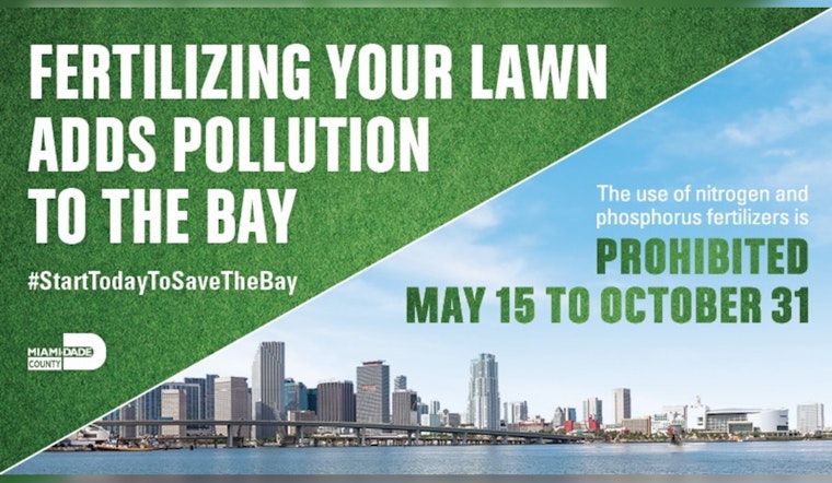 Miami-Dade County Enforces Seasonal Fertilizer Ban to Protect Biscayne Bay's Ecosystem and Economy