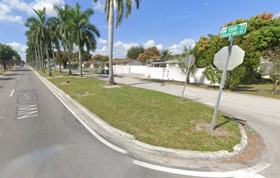 Miami Gardens Trailer Home Engulfed in Flames, No Injuries as Firefighters Contain Destruction
